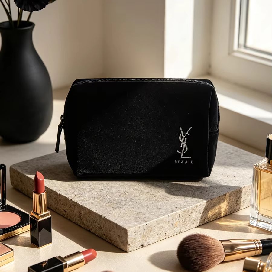 Luxury Bags Ysl - Bolsa de armazenamento de cosméticos preta