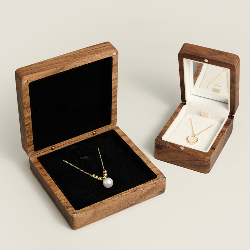 Luxury Bags List - Caixa de colar de casamento com