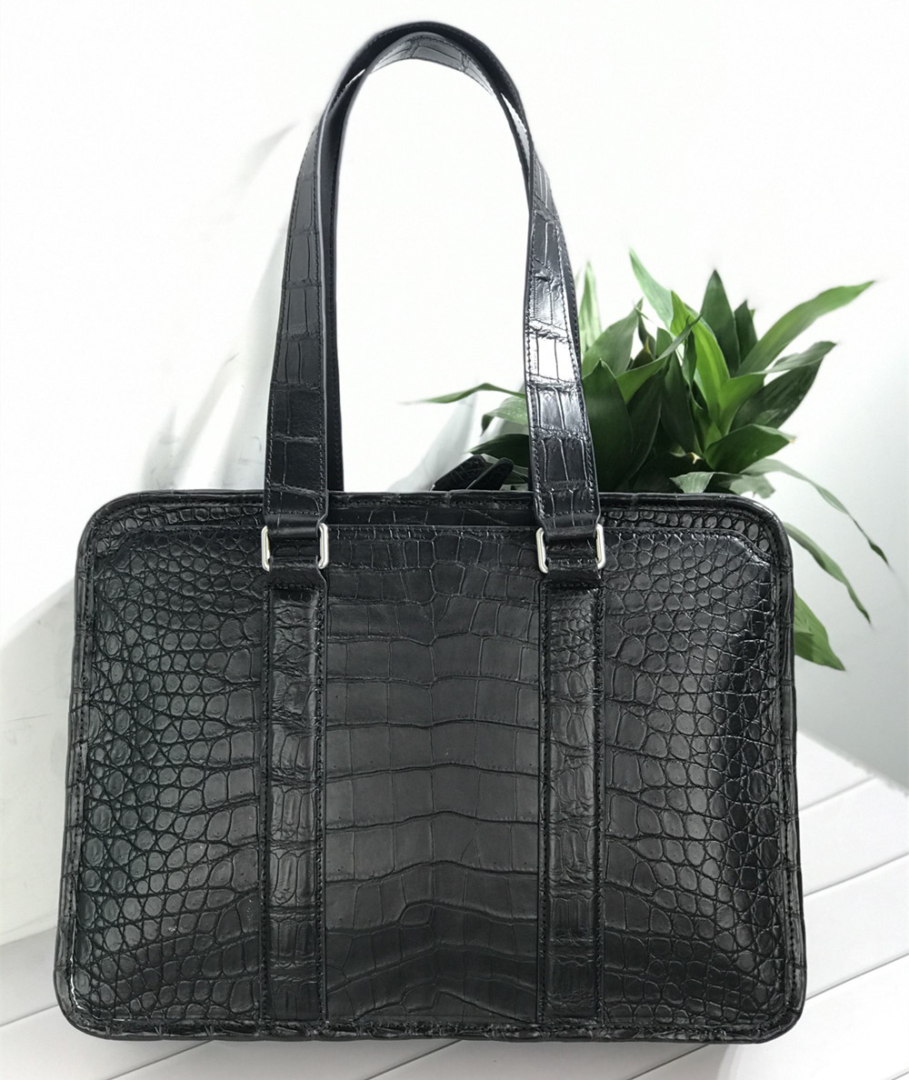 Luxury Bags For Men Brands - Novo couro de crocodilo bolsa para
