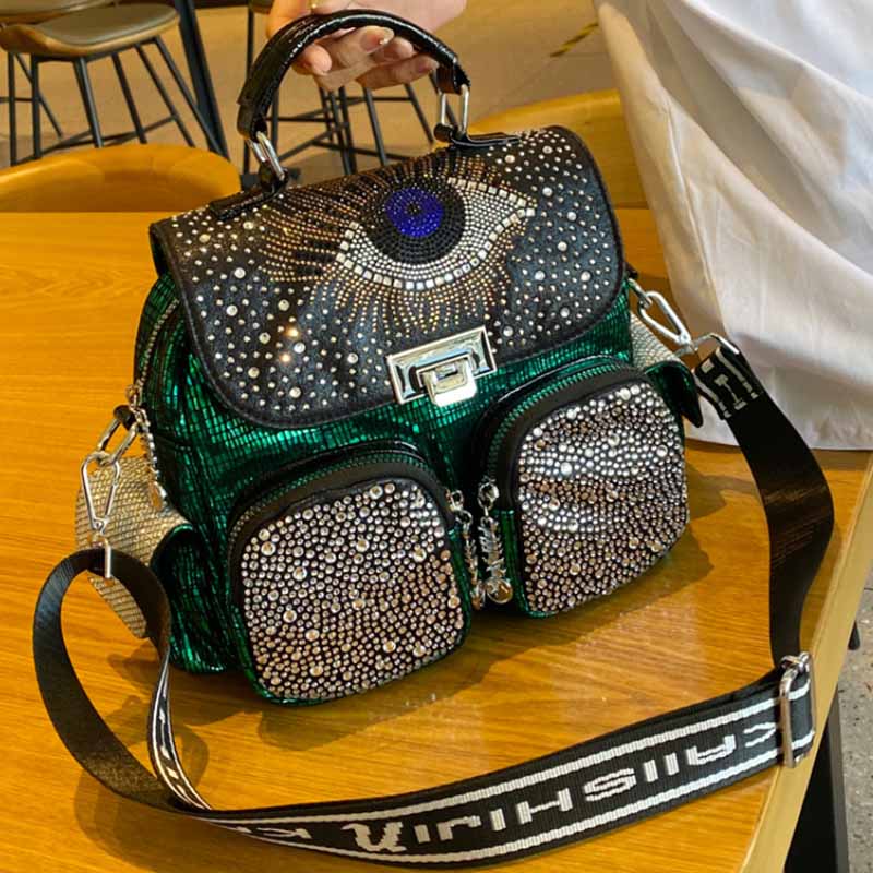 Luxury Bags For Women Brands - Moda feminina mochila grande capacidade bolsa