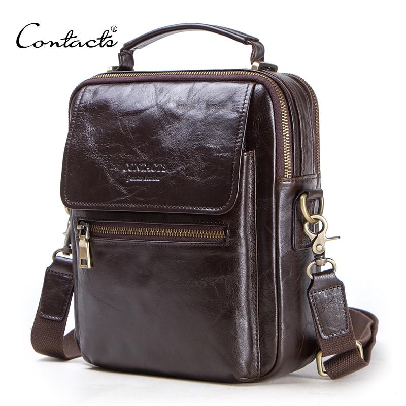 Luxury Bags For Men Brands - Contact's nova bolsa mensageiro de couro