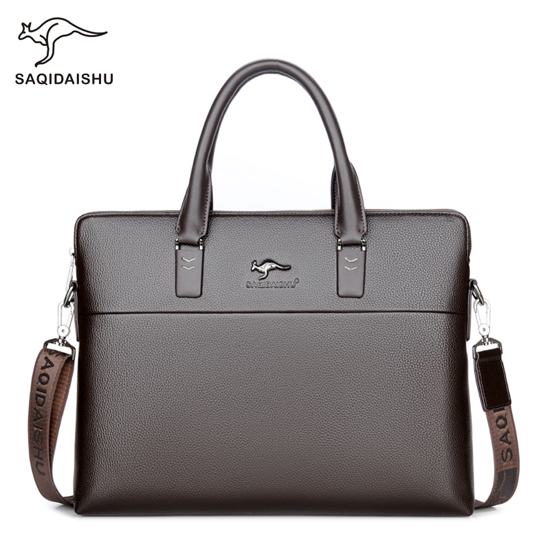 Bolsa de ombro de couro mascul - Luxury Bags For Men Brands avaliação e preço