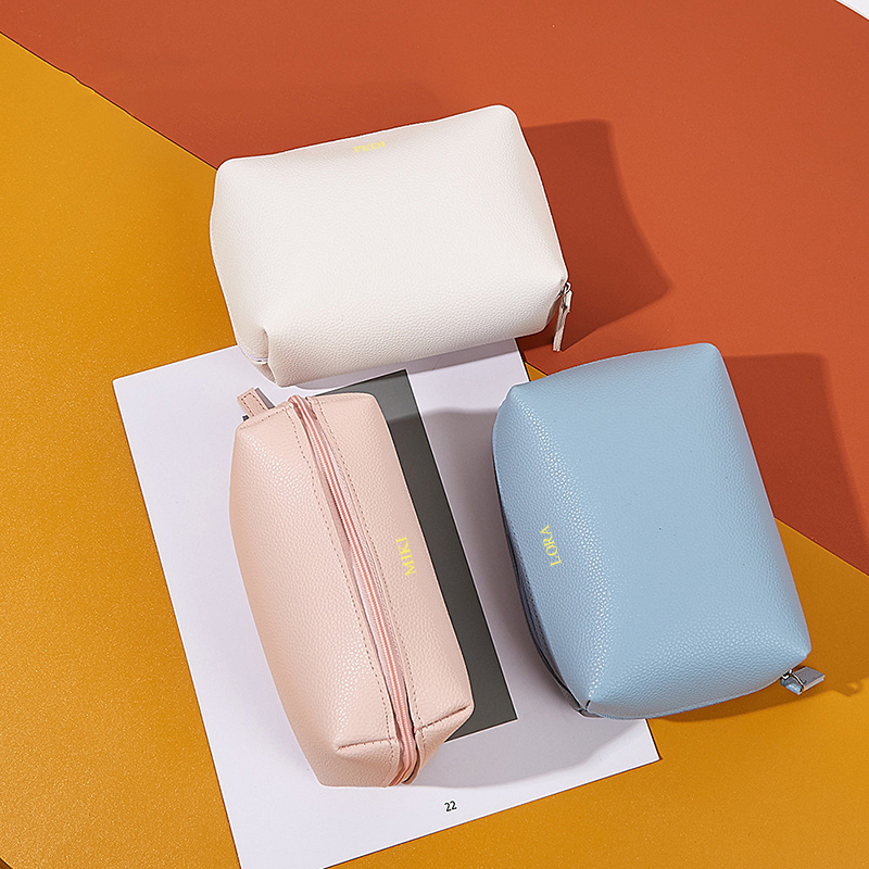 Bolsa cosmética de couro pu de - Luxury Bags Name For Women avaliação e preço