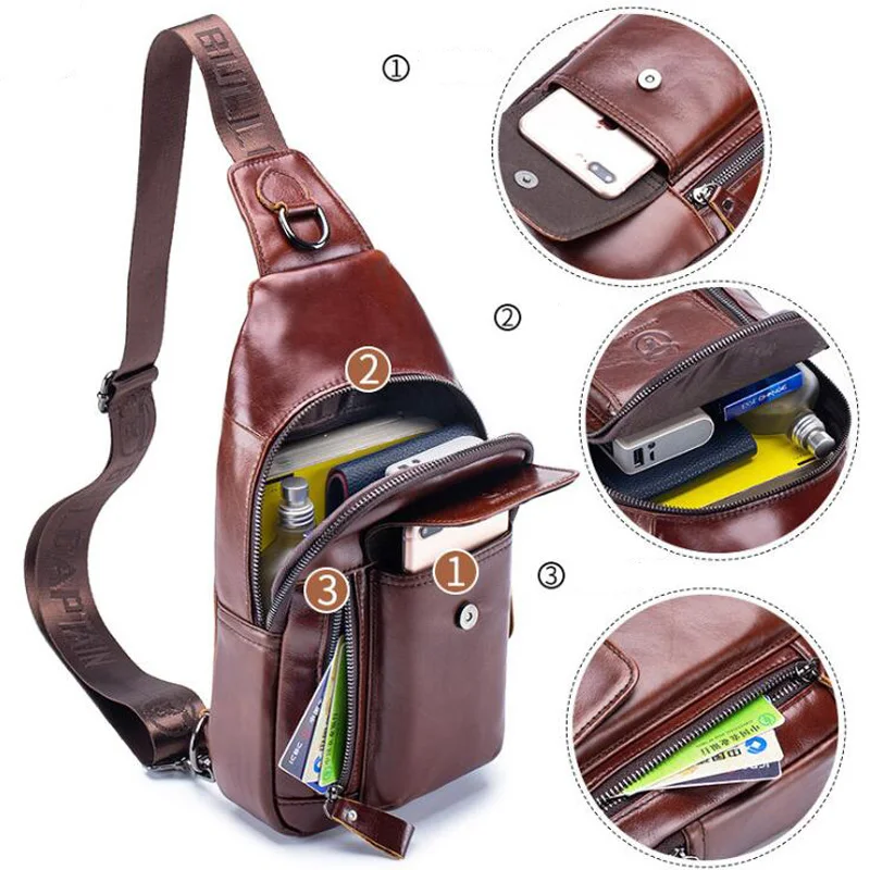 Marca premium 100% bolsa de pe - Luxury Bags For Men Brands avaliação e preço