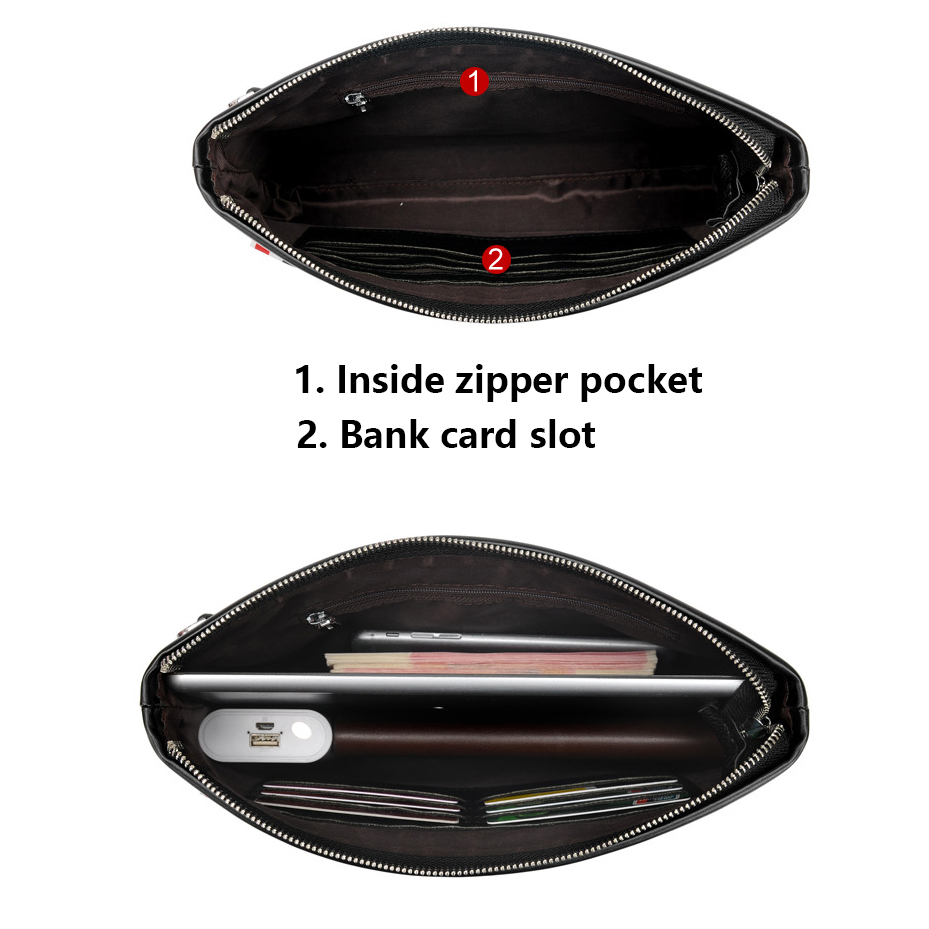 Carteira masculina de marca de - Luxury Bags For Men Brands avaliação e preço