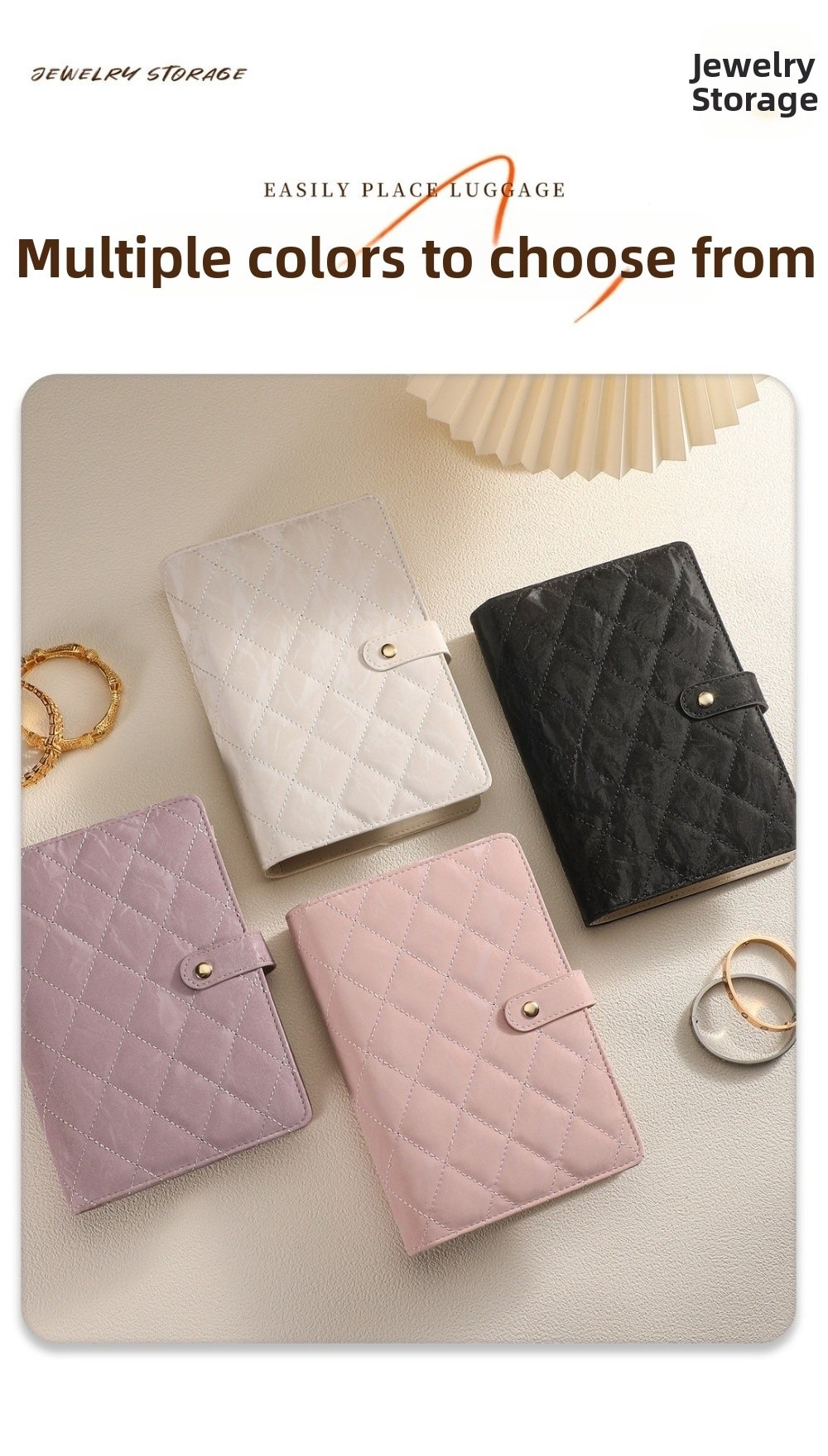 Livro Organizador de Joias Tra - Luxury Bags List avaliação e preço