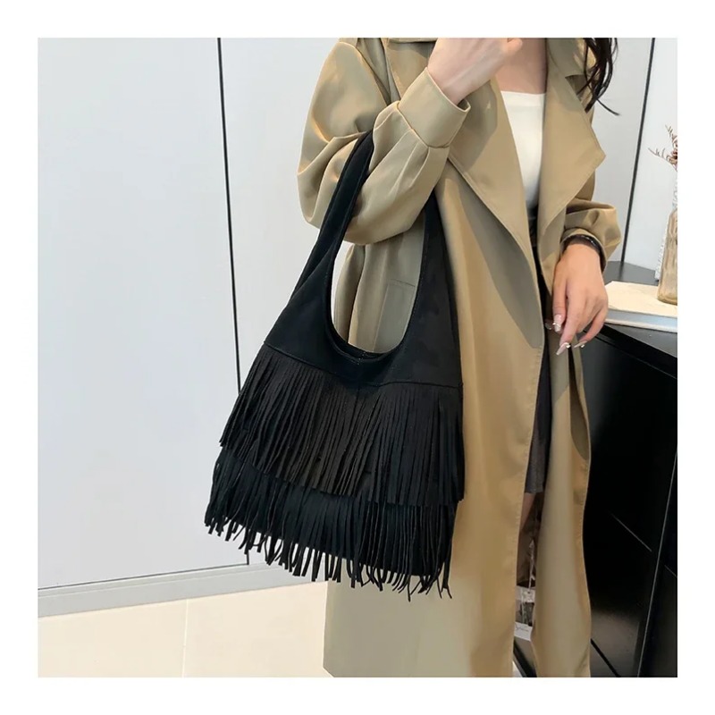 Bolsas de ombro com borla de c - Luxury Bags On Sales avaliação e preço