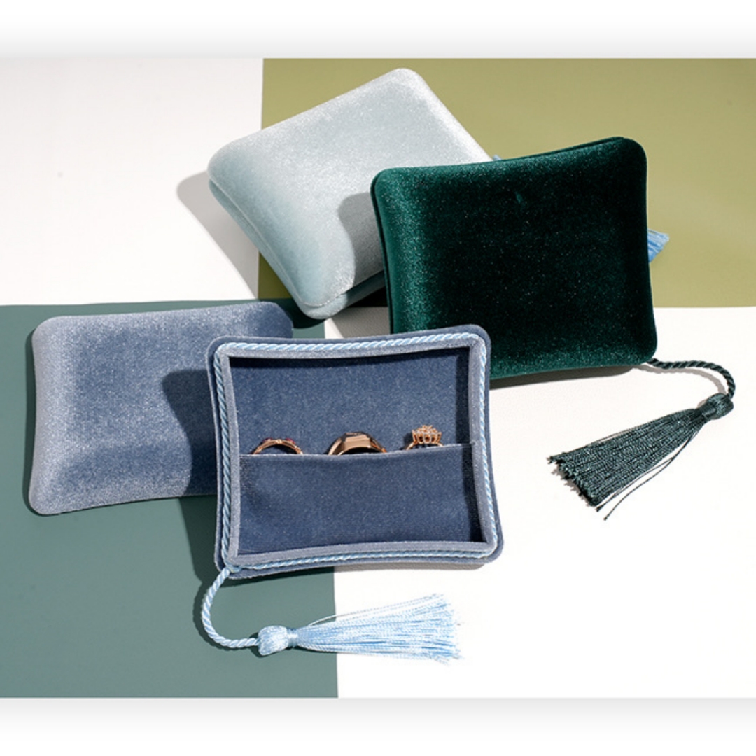 Caixa de jóias de veludo estét - Luxury Bags List avaliação e preço