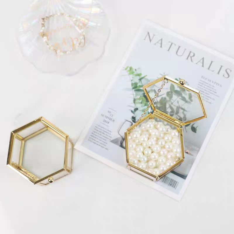 Caixa de anel hexagonal de alt - Luxury Bags List avaliação e preço