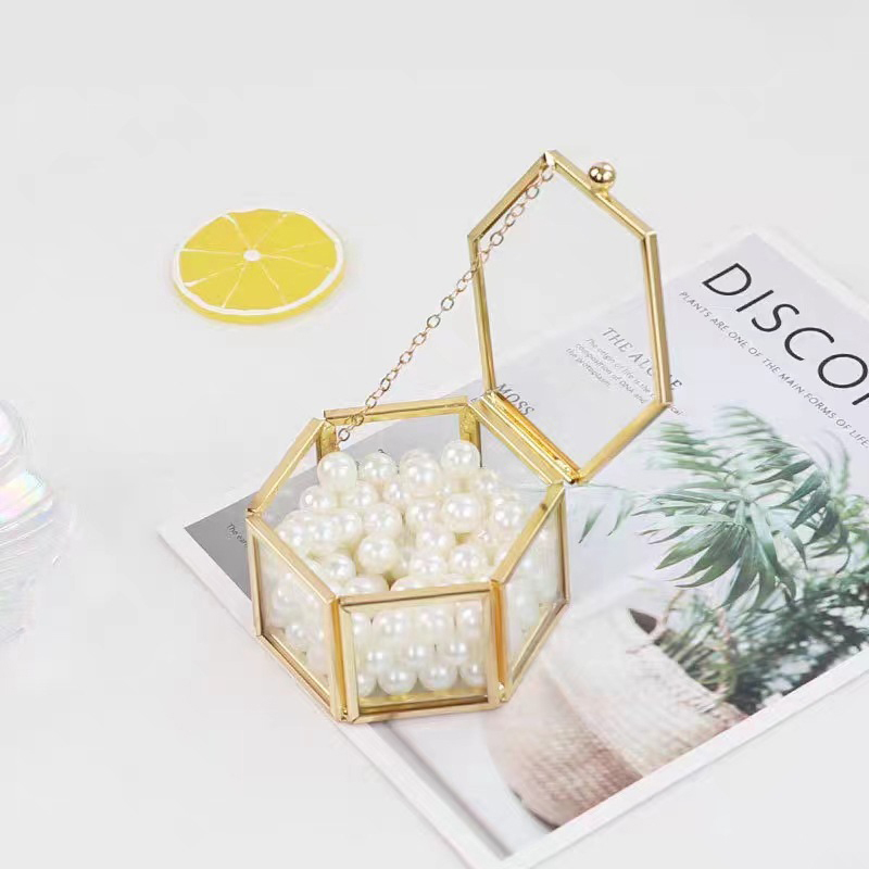 Caixa de anel hexagonal de alt - Luxury Bags List avaliação e preço