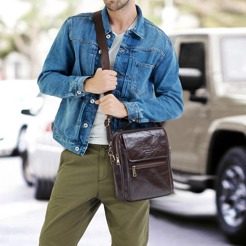 Contact's nova bolsa mensageir - Luxury Bags For Men Brands avaliação e preço