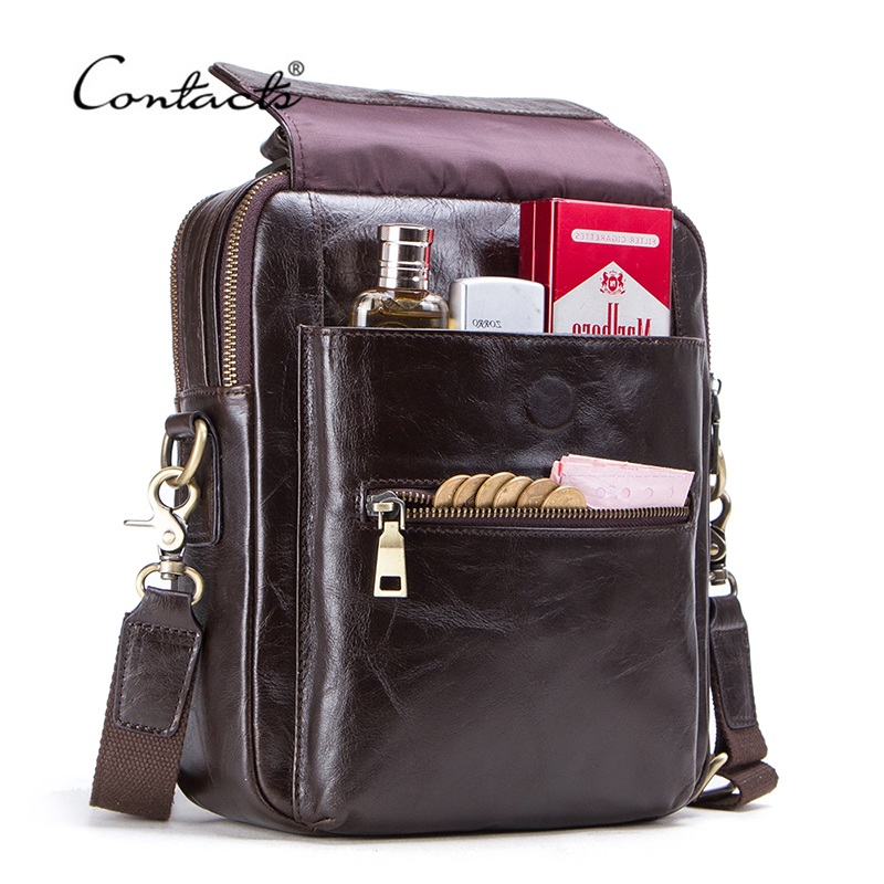Contact's nova bolsa mensageir - Luxury Bags For Men Brands avaliação e preço